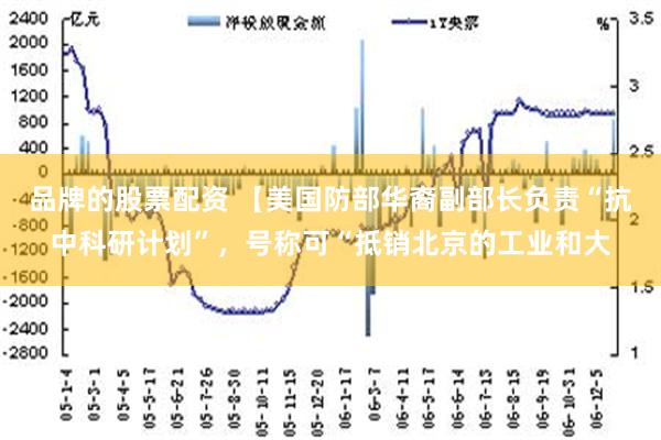 品牌的股票配资 【美国防部华裔副部长负责“抗中科研计划”，号称可“抵销北京的工业和大