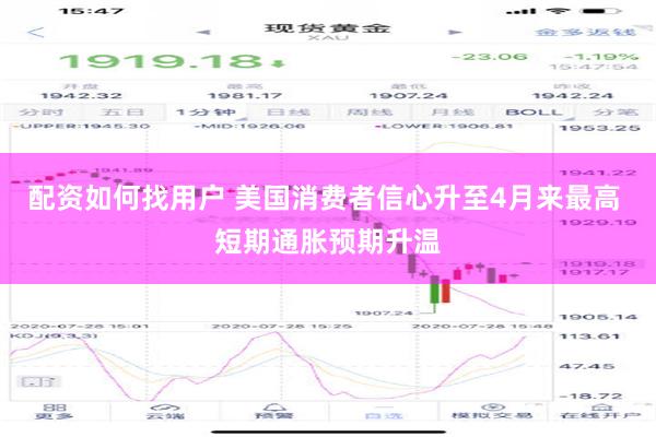 配资如何找用户 美国消费者信心升至4月来最高 短期通胀预期升温